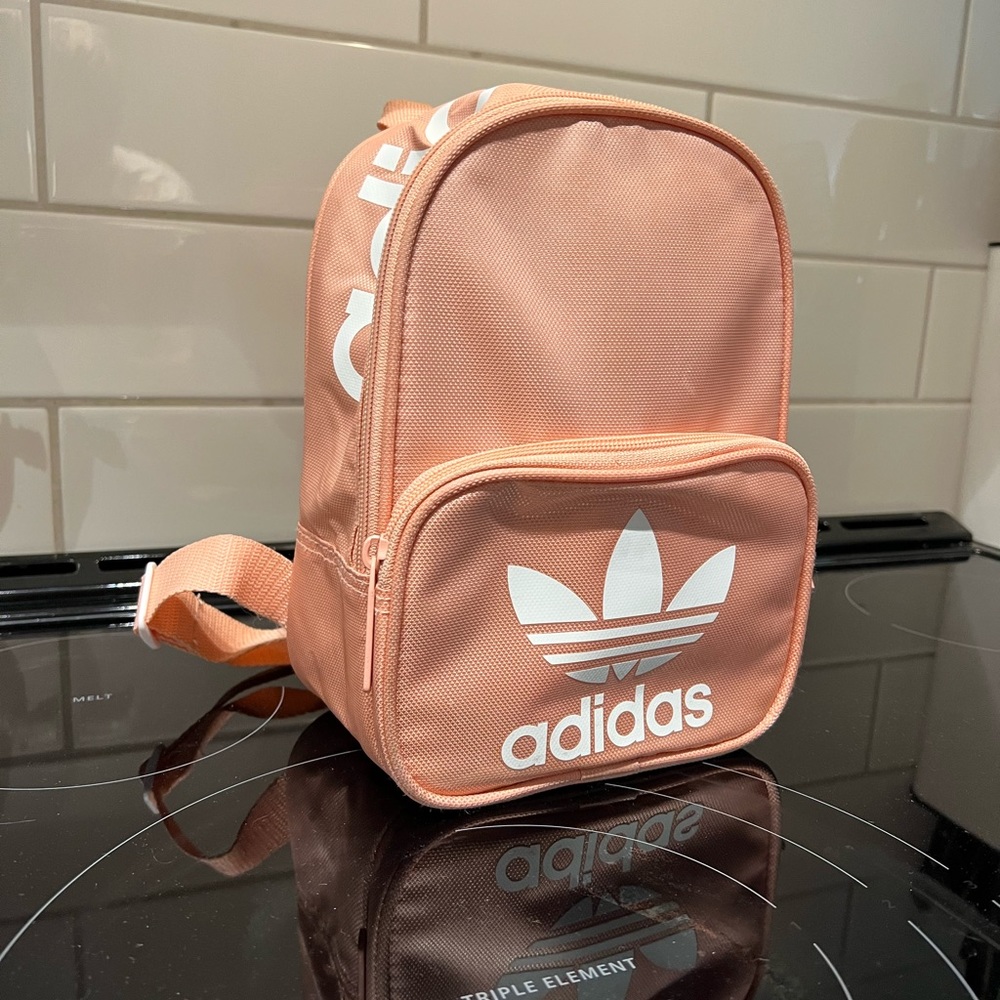 Adidas mini pink backpack